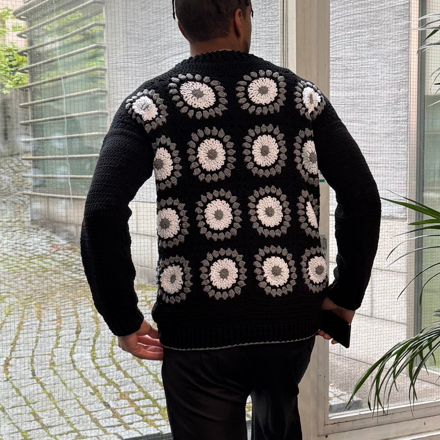 Unisex keskiyönkukka neule
